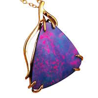13 PURPLE PENDANTS